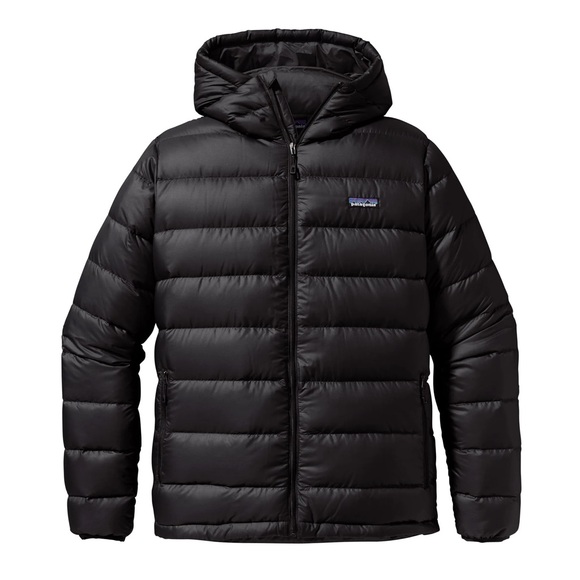 Patagonia Other - Patagonia Midnight Black Boys' Hi-Loft Down Sweater Hoody